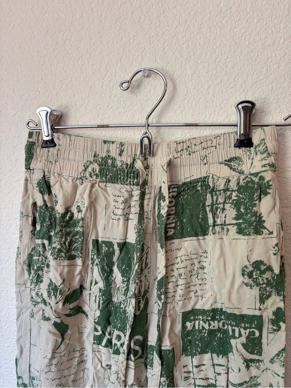 Urban Outfitters drawstring graphic pants